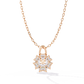Unique Heart Shape Lab Diamond Pendant