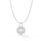 Unique Heart Shape Lab Diamond Pendant