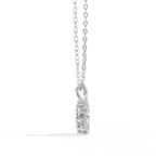 Unique Heart Shape Lab Diamond Pendant