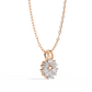 Unique Heart Shape Lab Diamond Pendant