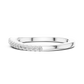 Round Cut Lab Diamond Half Eternity Wedding Band