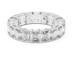 6 Carat Emerald Diamond Eternity Wedding Band