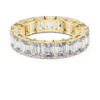 6 Carat Emerald Diamond Eternity Wedding Band