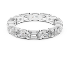 Double Diamond Full Eternity Wedding Band
