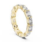 Double Diamond Full Eternity Wedding Band