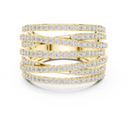 Vintage Style Multiple Shank Diamond Engagement Ring