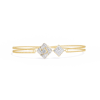 Round Cut Lab Diamond Chain Bracelet