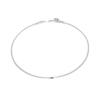 Round Cut Lab Diamond Chain Bracelet