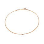 Round Cut Lab Diamond Chain Bracelet