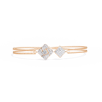 Round Cut Lab Diamond Chain Bracelet