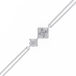 Round Cut Lab Diamond Chain Bracelet