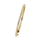 Multiple Round Cut Lab Diamond Tennis Bracelet