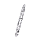 Multiple Round Cut Lab Diamond Tennis Bracelet