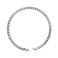 Multiple Round Cut Lab Diamond Tennis Bracelet