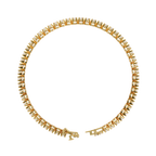 Multiple Round Cut Lab Diamond Tennis Bracelet