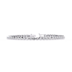 Multiple Round Cut Lab Diamond Tennis Bracelet