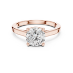 1.50 Carat Round Cut Solitaire Diamond Engagement Ring