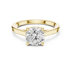 1.50 Carat Round Cut Solitaire Diamond Engagement Ring
