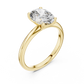 2 Carat Oval Cut Solitaire Lab Diamond Engagement Ring