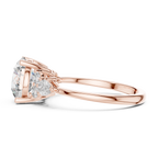 2.50 Carat Round Cut Lab Diamond Engagement Ring