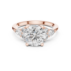 2.50 Carat Round Cut Lab Diamond Engagement Ring