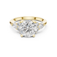 2.50 Carat Round Cut Lab Diamond Engagement Ring