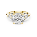 2.50 Carat Round Cut Lab Diamond Engagement Ring