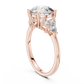 2.50 Carat Round Cut Lab Diamond Engagement Ring