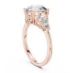 2.50 Carat Round Cut Lab Diamond Engagement Ring