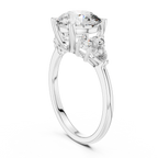 2.50 Carat Round Cut Lab Diamond Engagement Ring