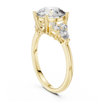 2.50 Carat Round Cut Lab Diamond Engagement Ring