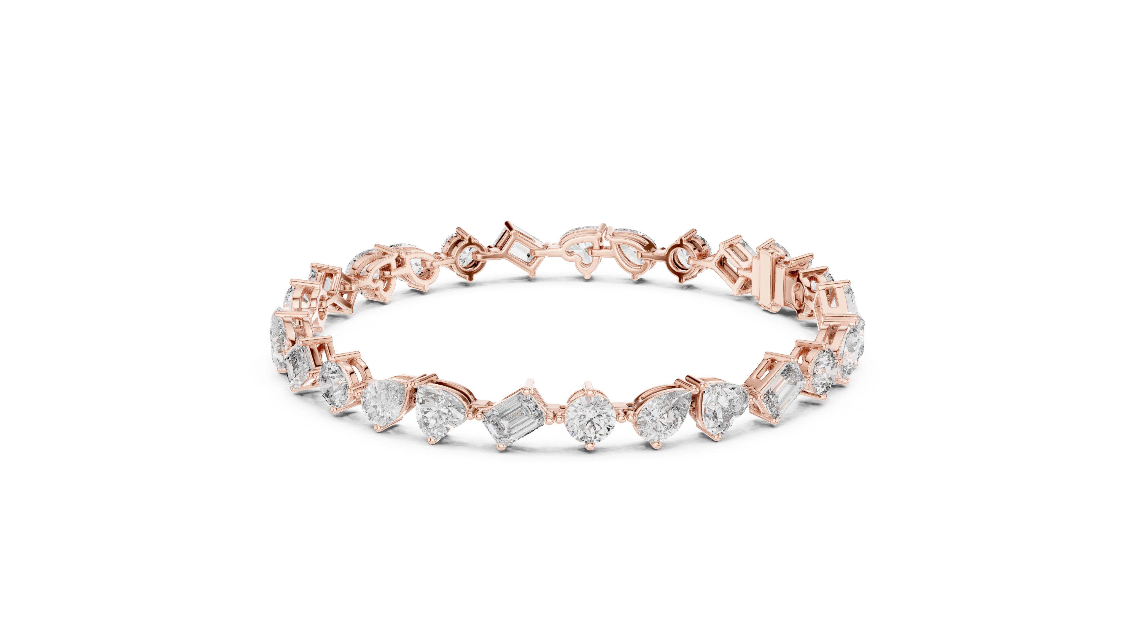 Mix Shape Lab Diamond Fancy Bracelet
