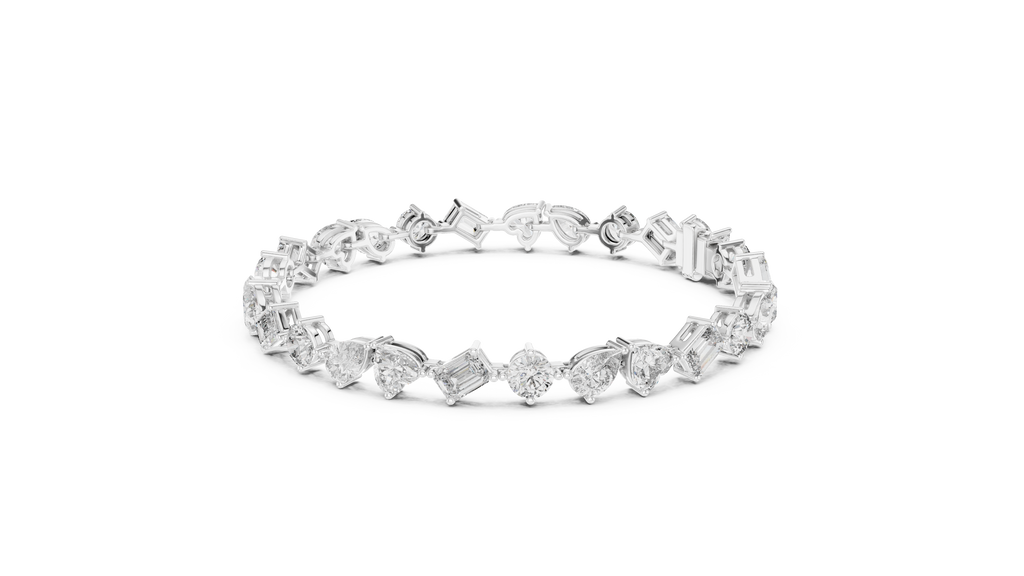 Mix Shape Lab Diamond Fancy Bracelet