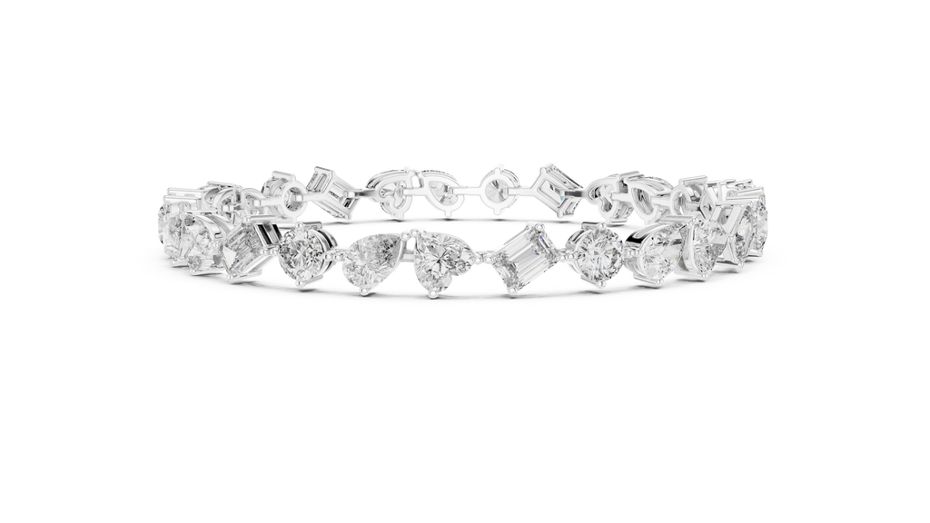 Mix Shape Lab Diamond Fancy Bracelet