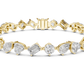 Mix Shape Lab Diamond Fancy Bracelet