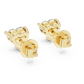 1.50 Carat Heart Cut Lab Diamond Stud Earrings