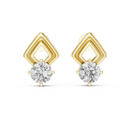 2.50 Carat Round Diamond Fancy Drop Earrings