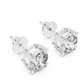 2.50 Carat Round Lab Diamond Stud Earrings