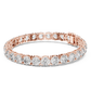 Lab Diamond Round Cut Tennis Bracelet