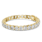 Lab Diamond Round Cut Tennis Bracelet