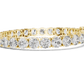 Lab Diamond Round Cut Tennis Bracelet