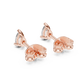 0.50 Carat Pear Cut Lab Diamond Stud Earrings