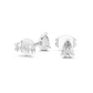 0.50 Carat Pear Cut Lab Diamond Stud Earrings