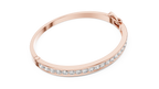 Channel Set Round Lab Diamond Bracelet