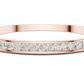 Channel Set Round Lab Diamond Bracelet