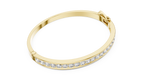 Channel Set Round Lab Diamond Bracelet
