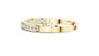 Channel Set Round Lab Diamond Bracelet