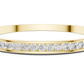 Channel Set Round Lab Diamond Bracelet