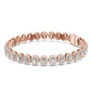 Halo Radiant Cut Lab Diamond Bracelet