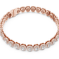 Halo Radiant Cut Lab Diamond Bracelet